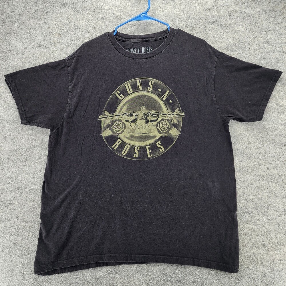 Guns n Roses Shirt Womens XL Short Sleeve Black